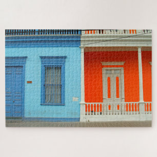 Colorful Iquique Straße 1014-pc Puzzle