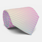 Colorful iridescent striped background krawatte (Gerollt)
