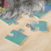 Colorful Irish Wolfhound Artwork Puzzle (Seite)