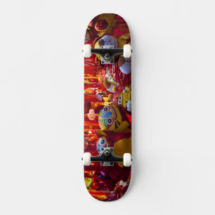 Colorful items for sale in a shop in Hong Kong Skateboard
