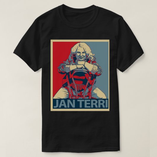 Colorful Jan Terri T-Shirt (Design vorne)