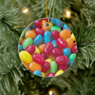 Colorful Jellybeans Keramikornament