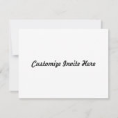 Colorful Jester Einladung (Rückseite)