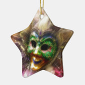Colorful Jester Keramik Ornament (Links)