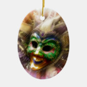 Colorful Jester Keramikornament (Vorne)