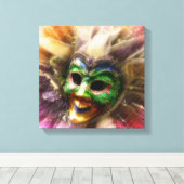 Colorful Jester Leinwanddruck (Insitu (Holzboden))