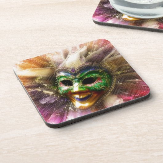 Colorful Jester Untersetzer (Linke Seite)