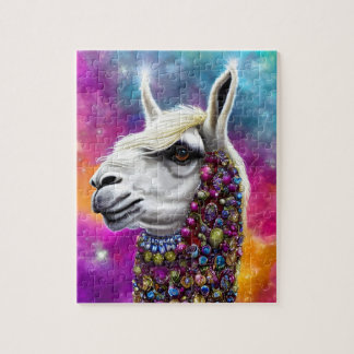 Colorful Jewele Llama Puzzle