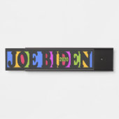 Colorful JOE BIDEN 2020 Name Teller Türschild (Vorderseite )