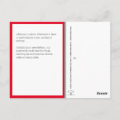 Colorful John 3:16 | Glaube Postkarte (Rückseite)