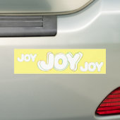 Colorful Joy Word Autoaufkleber (Auf Auto)