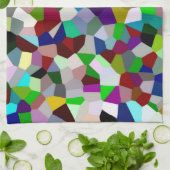 Colorful Jumble Geschirrtuch (Gefaltet)