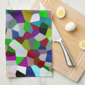 Colorful Jumble Geschirrtuch (Viertel Falte)