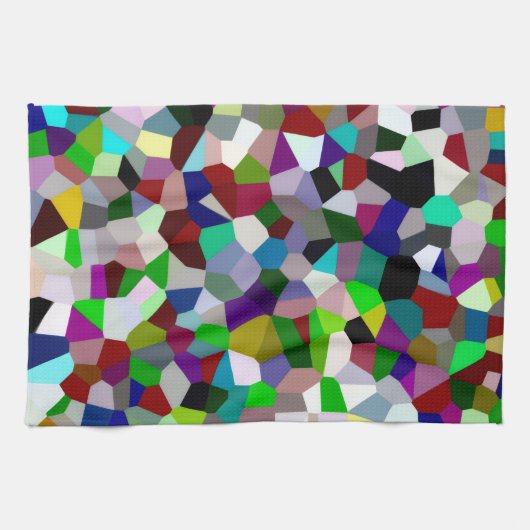 Colorful Jumble Geschirrtuch (Horizontal)