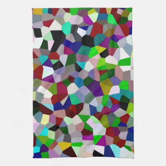 Colorful Jumble Geschirrtuch (Vertikal)