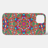 Colorful jumble Mandala Case-Mate iPhone Hülle (Rückseite (Horizontal))