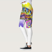 Colorful Karma Chameleon Leggings (Links)