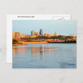 Colorful Kaw Point in Kansas City, Missouri Postkarte (Vorne/Hinten)