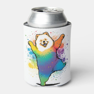 Colorful Kawaii Tanzen Chow Chow Dosenkühler
