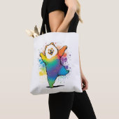 Colorful Kawaii Tanzen Chow Chow Tasche (Von Nahem)