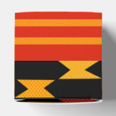 Colorful Kente Favor Box Geschenkschachtel (Oben)