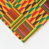Colorful Kente Fleecedecke (Ecke)