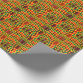 Colorful Kente Geschenkpapier (Ecke)