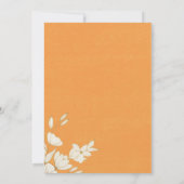 Colorful Kente Wedding Einladung Ankara (Rückseite)