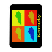 Colorful Kentucky Pop Magnet (Vertikal)