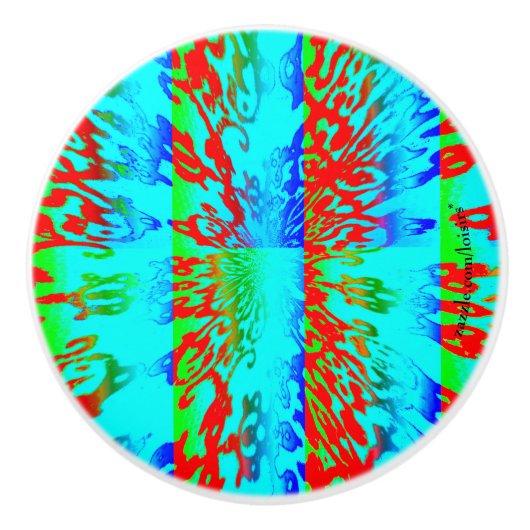 Colorful Keramikknauf (Vorderseite)