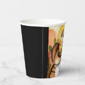 Colorful Kids Cowboy Birthday Pappbecher (Rechts)