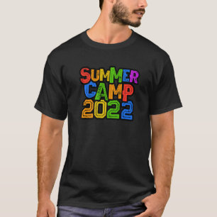 Colorful Kids Summer Camp 2022 Gastsommerberater T-Shirt