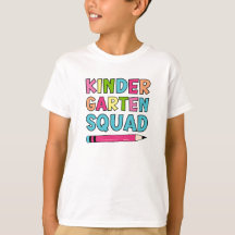 Colorful Kindergarten Squad - Erster Schultag