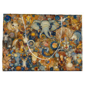 "Colorful Kingdom" Große Geschenktüte (Rückseite)