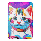 Colorful Kitesurf Kunst Badematte (Vorderseite Vertikal)