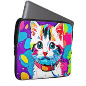 Colorful Kitesurf Kunst Laptopschutzhülle (Vorne Rechts)