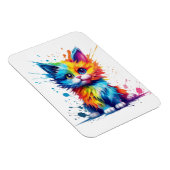 Colorful Kitten Magnet (Rechte Seite)