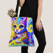 Colorful Kitten Tasche (Von Nahem)