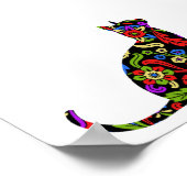 Colorful Kitty 2 Poster (Ecke)