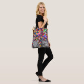 Colorful Kitty Dreams Tasche (Am Model)