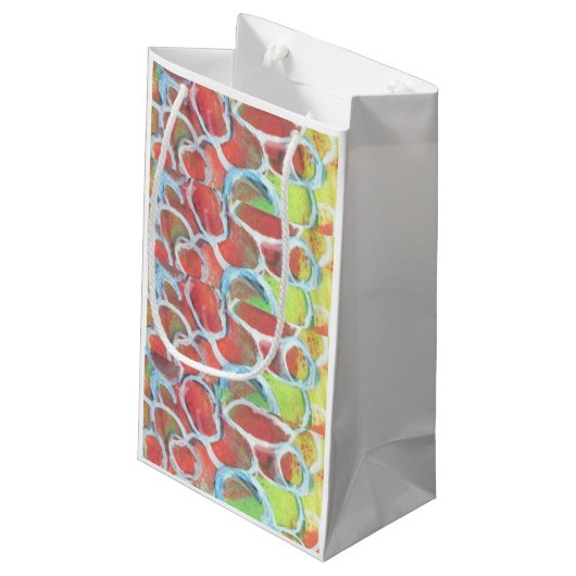 Colorful Kleine Geschenktüte (Rückseite Schrägansicht)