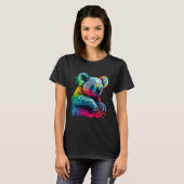 Colorful Koala Bear Cute T-Shirt (Vorne ganz)