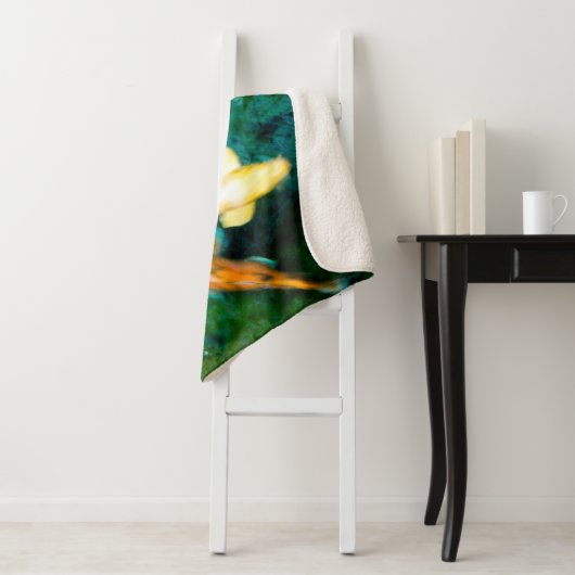 Colorful Koi Fish Sherpadecke (Beispiel)