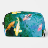 Colorful Koi Fish Waschbeutel (Vorderseite)