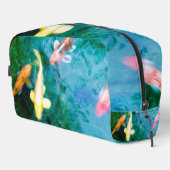 Colorful Koi Fish Waschbeutel (Rechte Ecke)