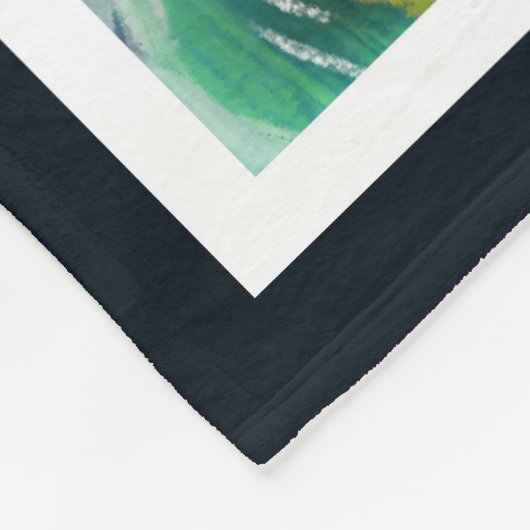 Colorful Koi Pond Fleecedecke (Ecke)