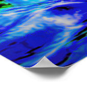 Colorful Koi Poster (Ecke)