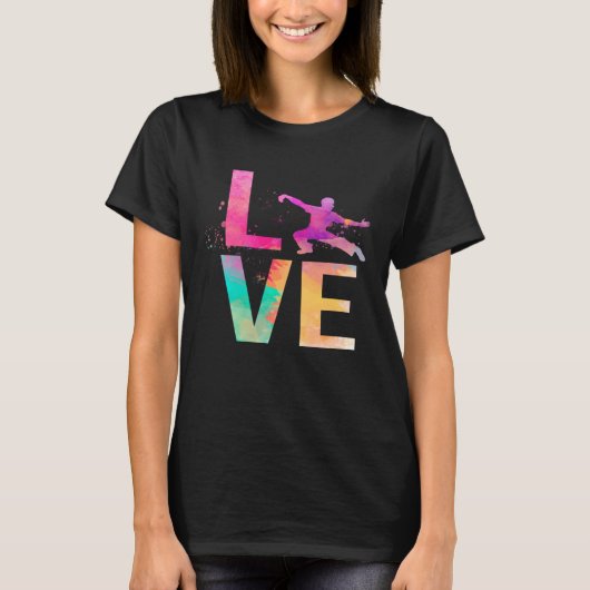 Colorful Kung Fu Mom Kung Fu T-Shirt (Vorderseite)