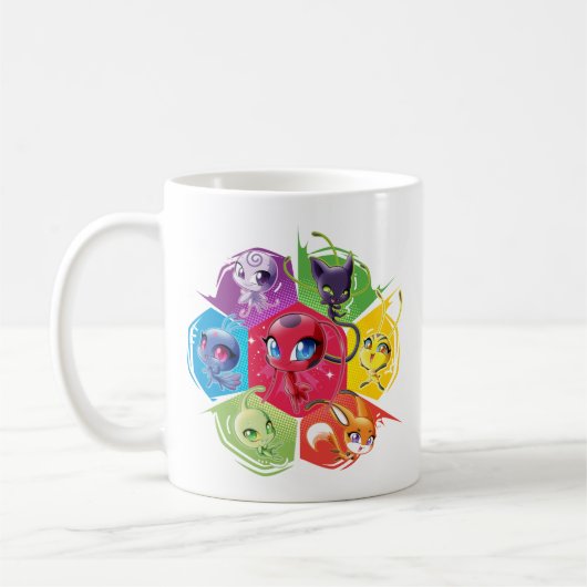 Colorful Kwamis Kaffeetasse (Links)