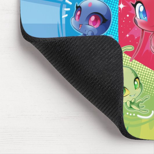 Colorful Kwamis Mousepad (Ecke)